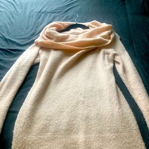 Long soft sweater